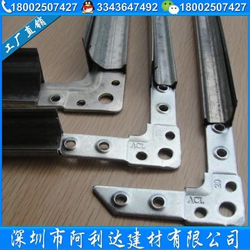廠家直銷 廚房通風工程風管法蘭條T30-角碼